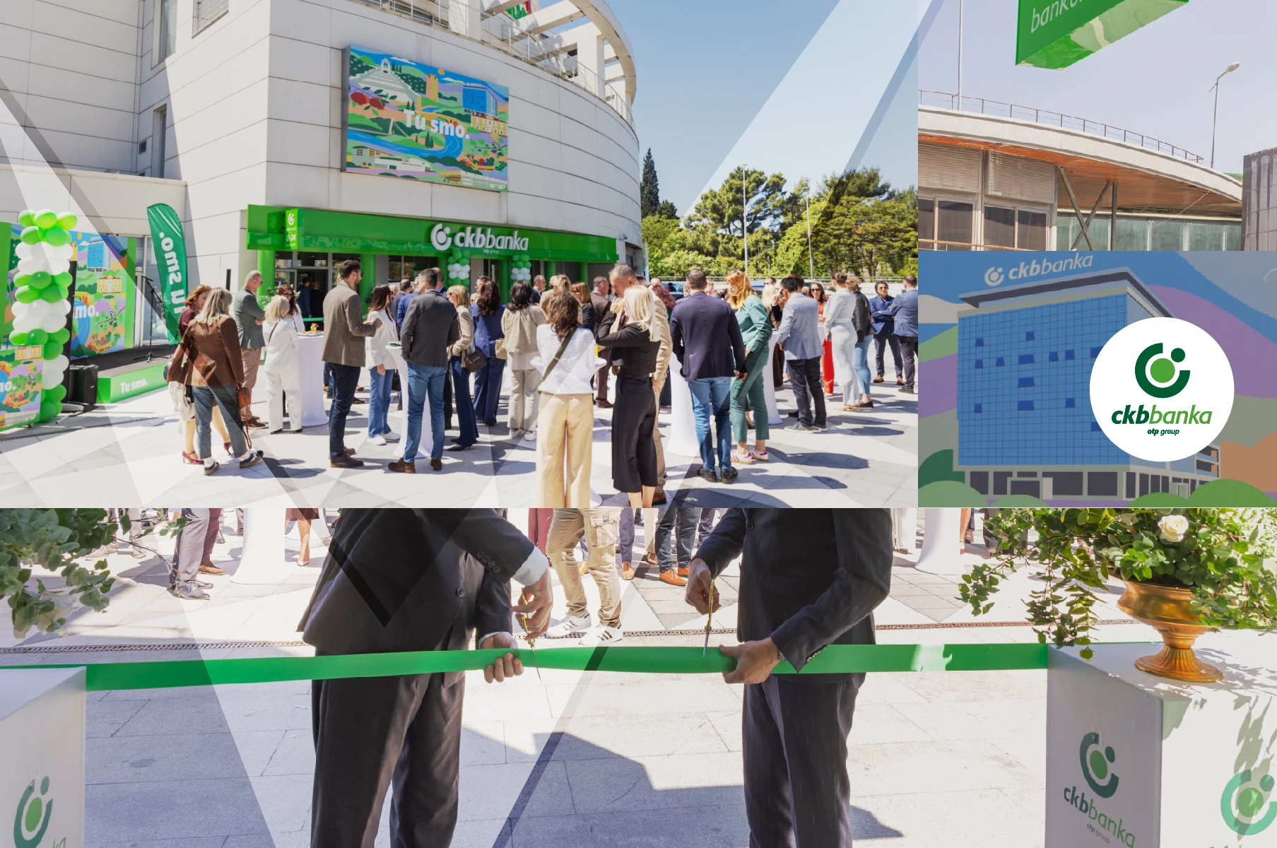 New Location of CKB bank in Podgorica: Successfully Renovated Branch Within Mall of Montenegro